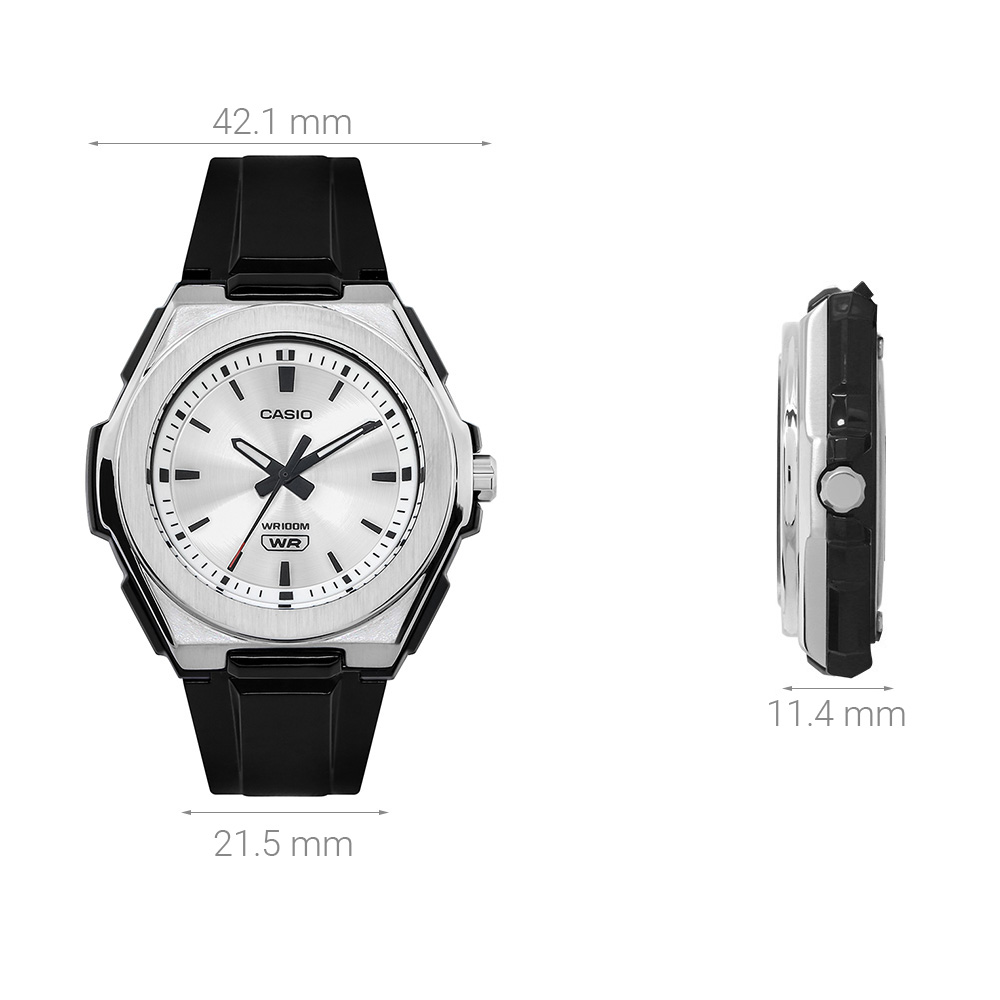Đồng hồ Casio Timeless 42.1 mm Nữ LWA-300H-7E2VDF Màu Đen