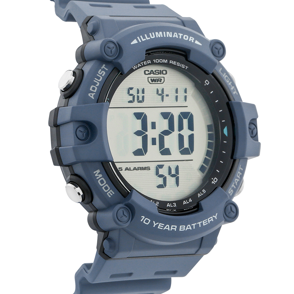 Đồng hồ CASIO Timeless 51.2 mm Nam AE-1500WH-2AVDF Màu Xanh Dương