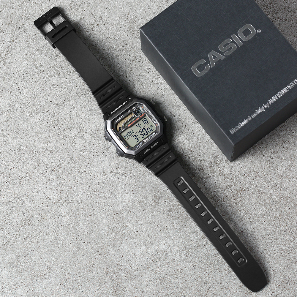 Đồng hồ Casio 42.1 mm Nam WS-1600H-1AVDF