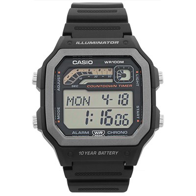 Đồng hồ Casio 42.1 mm Nam WS-1600H-1AVDF