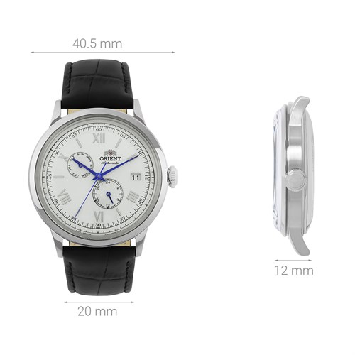 Đồng hồ Orient Bambino 40.5 mm Nam RA-AK0701S10B Màu Đen