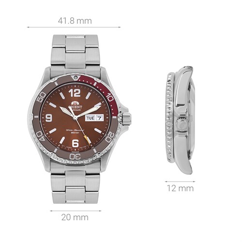 Đồng hồ Orient Mako 41.8 mm Nam RA-AA0820R19B Màu Bạc