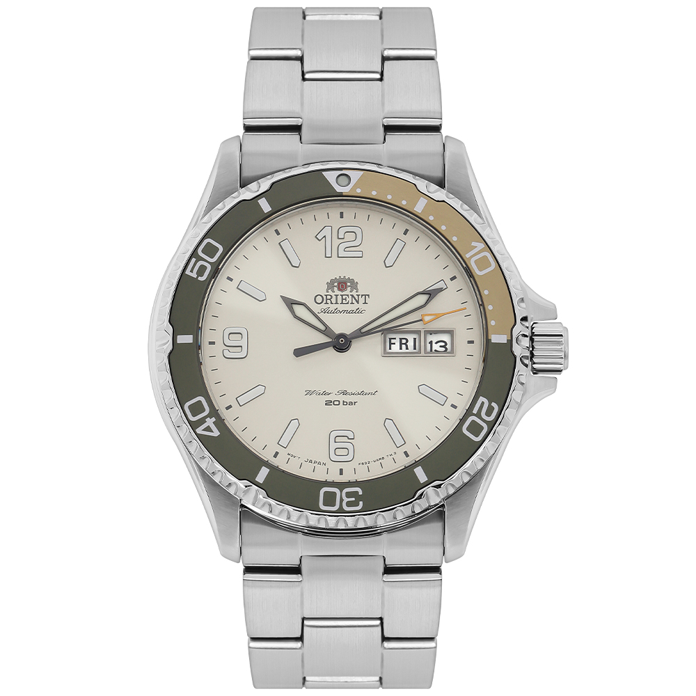 Đồng hồ Orient Mako 41.8 mm Nam RA-AA0821S19B Màu Bạc