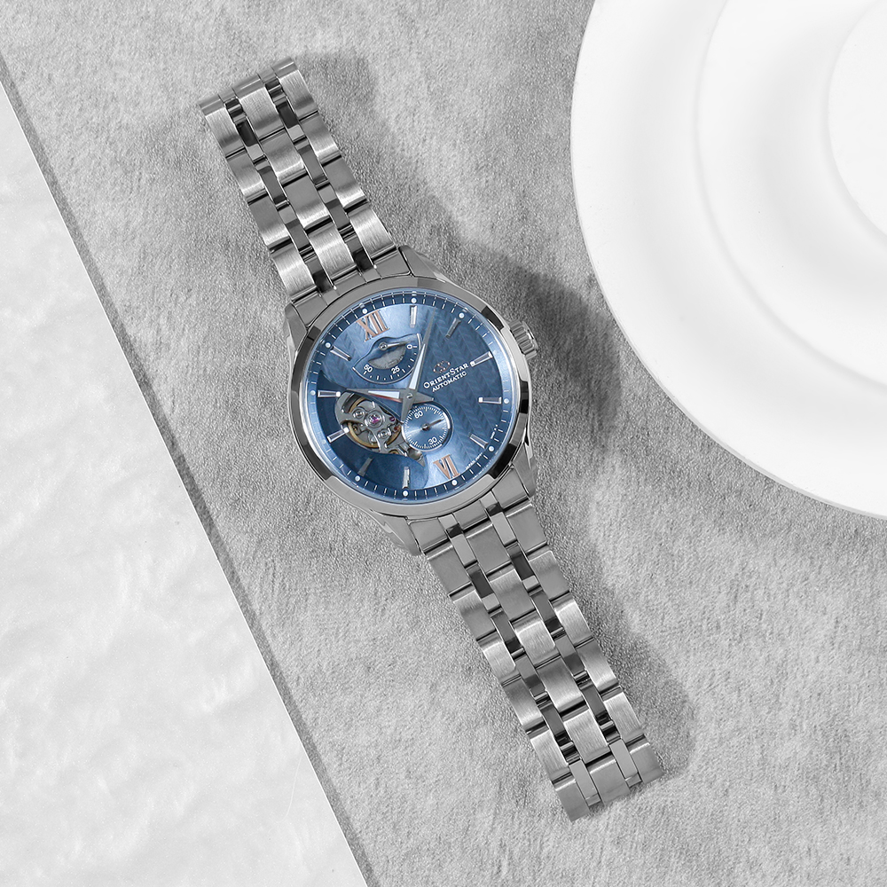 Đồng hồ Orient Star 41 mm Nam RE-AV0B08L00B