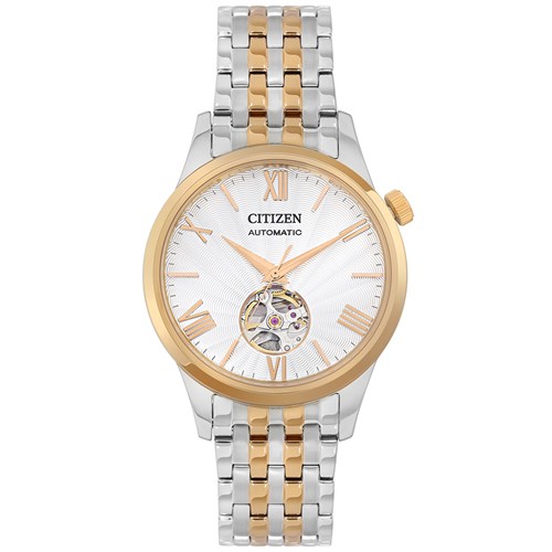 Đồng hồ Citizen Sunshine and Luna 40 mm Nam NH9136-88A Màu Bạc