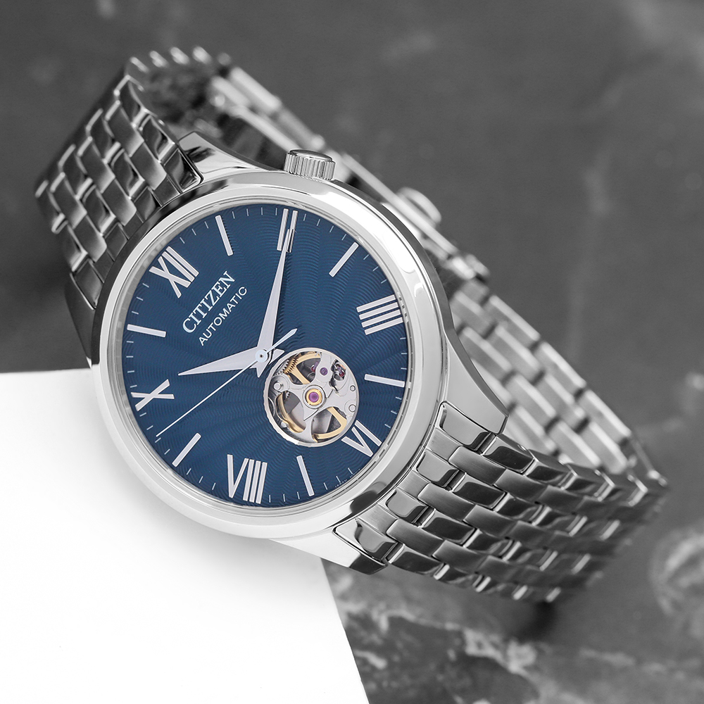 Đồng hồ Citizen Sunshine and Luna 40 mm Nam NH9130-84L