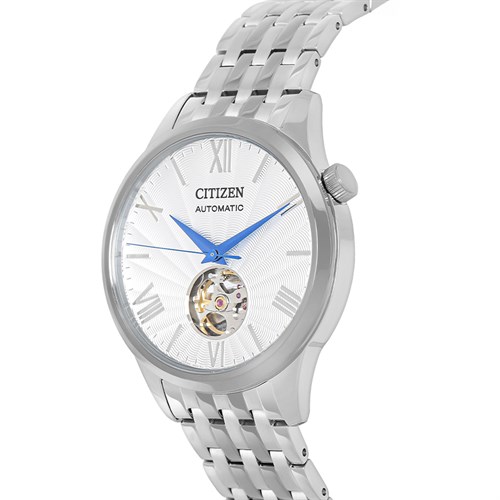 Đồng hồ Citizen Sunshine and Luna 40 mm Nam NH9130-84A Màu Bạc