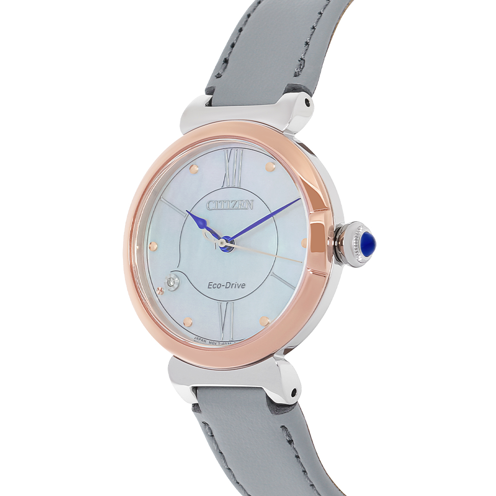Đồng hồ Citizen Happiness Blossoms 29.5 mm Nữ EM1074-15D Màu Xám
