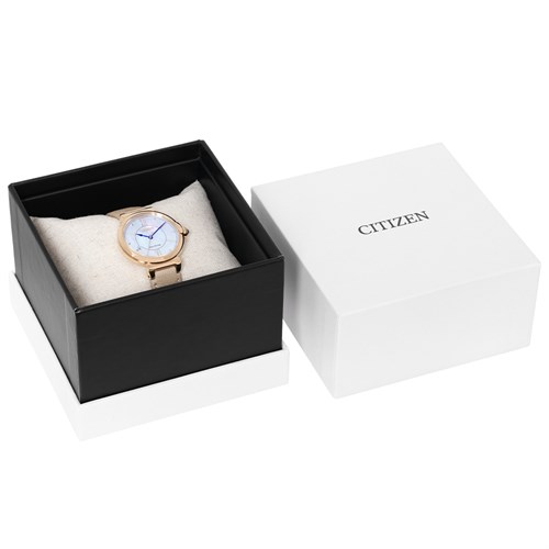 Đồng hồ Citizen Happiness Blossoms 29.5 mm Nữ EM1073-18D Màu Màu be