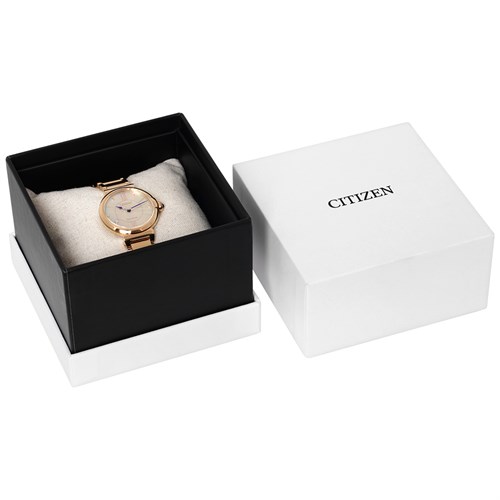 Đồng hồ Citizen Happiness Blossoms 29.5 mm Nữ EM1073-85Y Màu Vàng