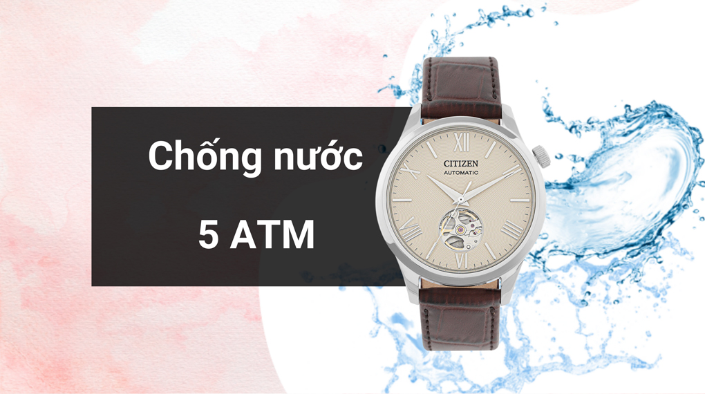 Khả năng kháng nước của mẫu đồng hồ