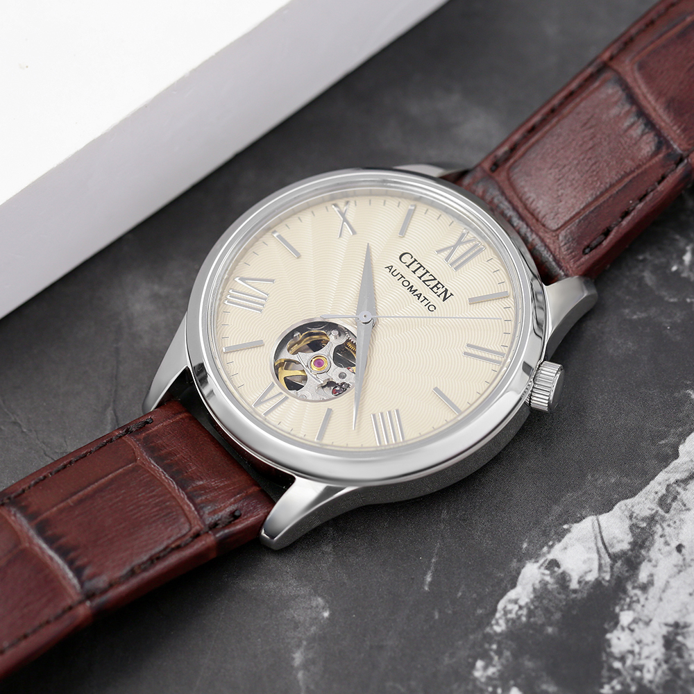 Đồng hồ Citizen Sunshine and Luna 40 mm Nam NH9130-17A