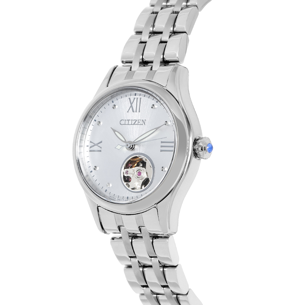 Đồng hồ Citizen Sunshine and Luna 28.5 mm Nữ PR1040-88A Màu Bạc