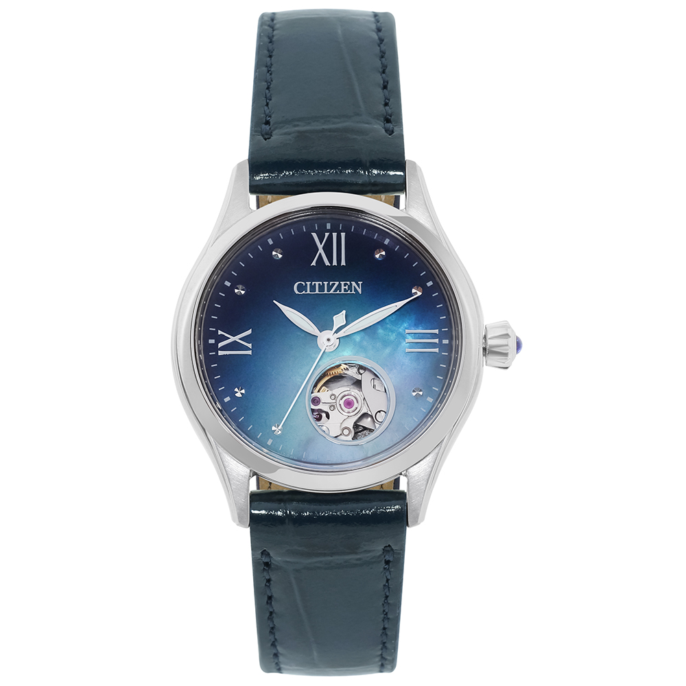 Đồng hồ Citizen Sunshine and Luna 28.5 mm Nữ PR1041-18N Màu Xanh