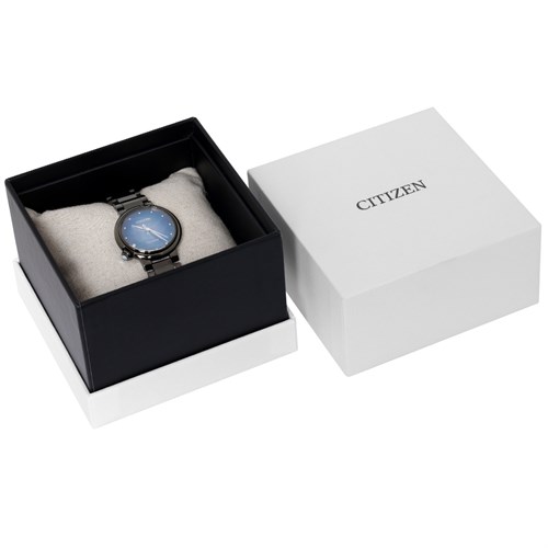 Đồng hồ Citizen Mother Earth 30 mm Nữ EM0915-86N Màu Đen