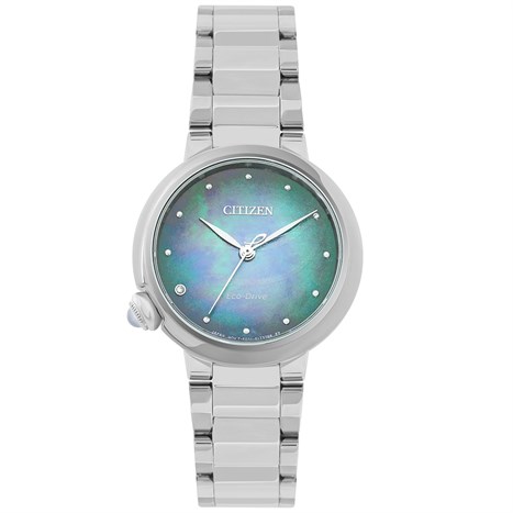 Đồng hồ Citizen Mother Earth 30 mm Nữ EM0910-80N Màu Bạc