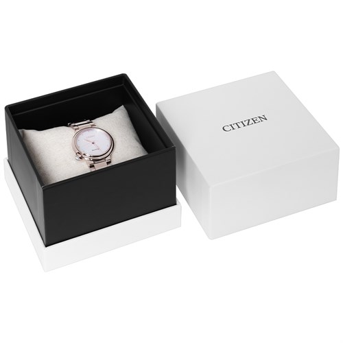 Đồng hồ Citizen Mother Earth 30 mm Nữ EM0912-84Y Màu Vàng Hồng