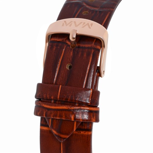 Đồng hồ MVW UT 40 mm Nam ML077-01 Màu Nâu