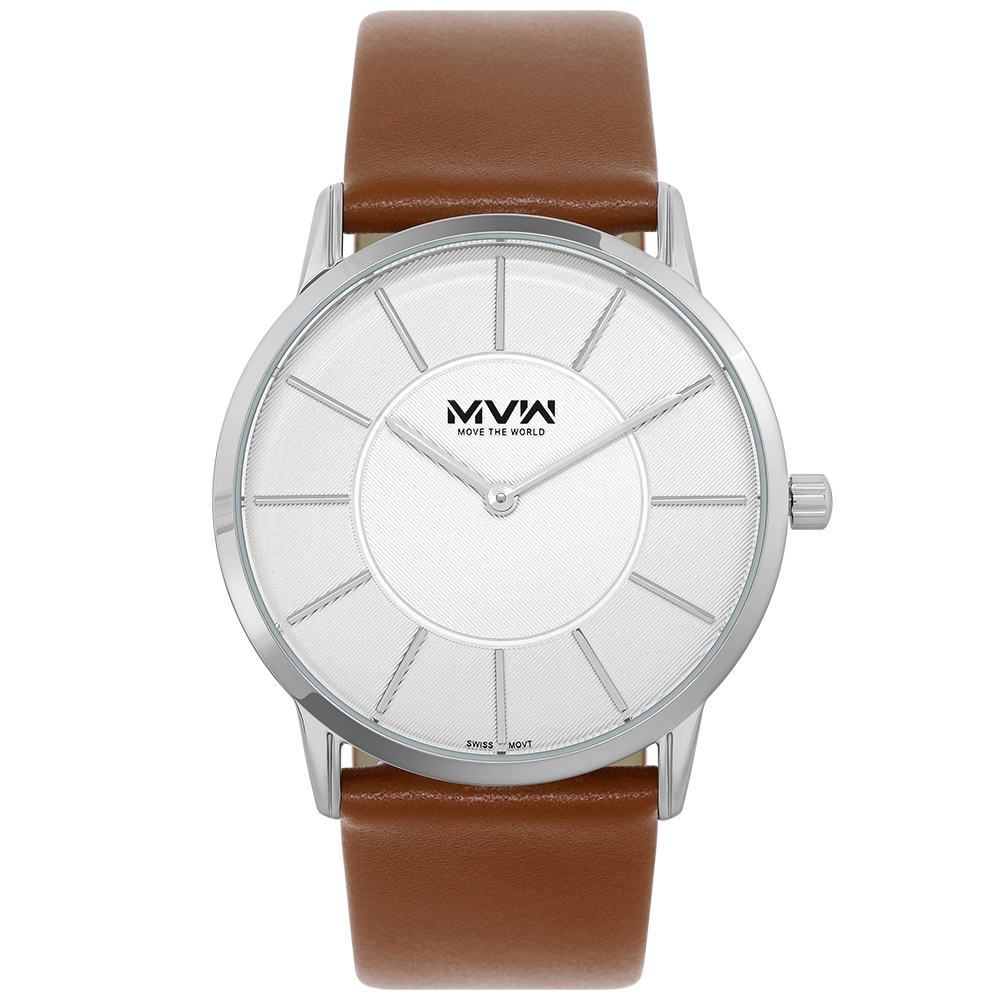 Đồng hồ MVW UT 40 mm Nam ML078-01 Màu Nâu