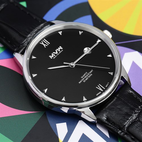 Đồng hồ MVW 40 mm Nam ML081-01 Màu Đen