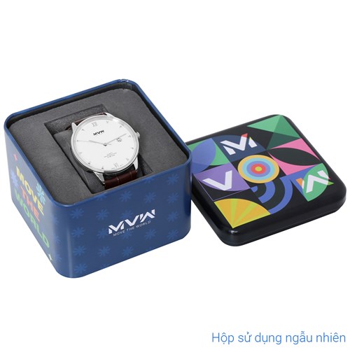 Đồng hồ MVW 40 mm Nam ML081-02 Màu Nâu