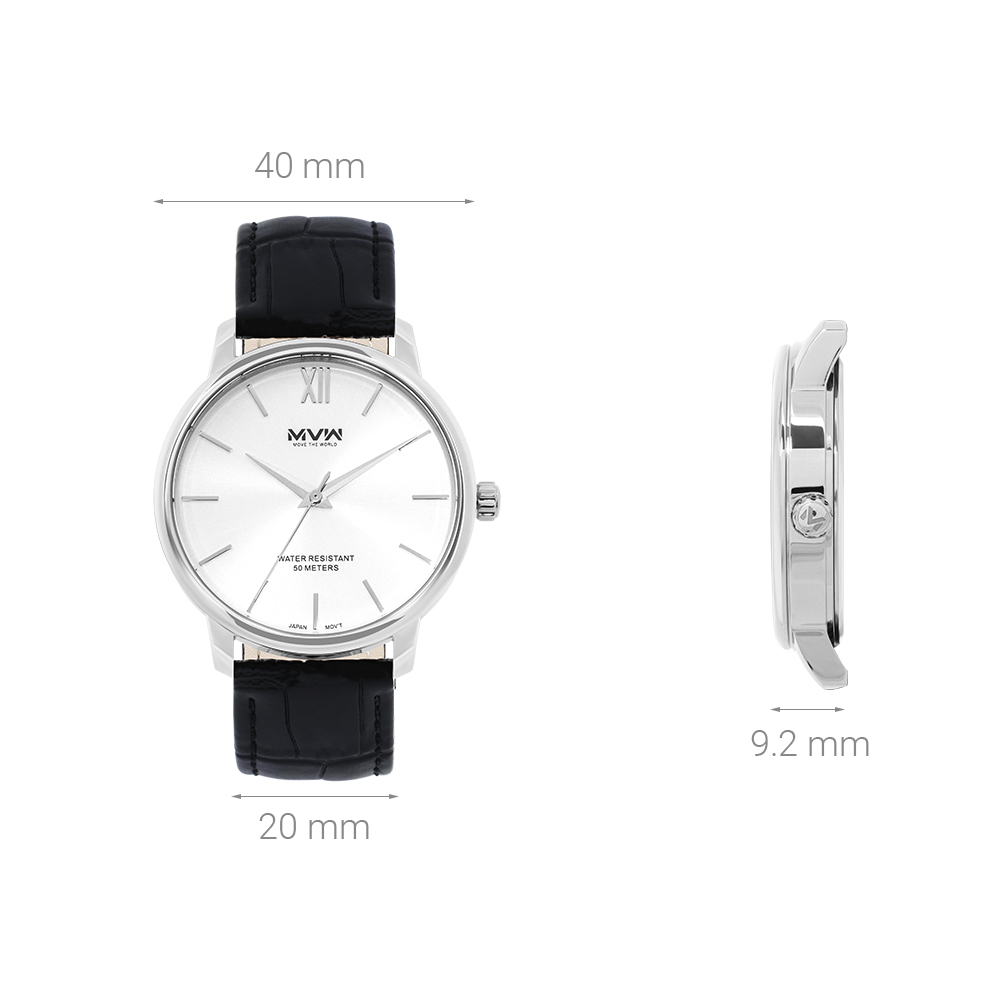 Đồng hồ MVW 40 mm Nam ML082-01 - 6