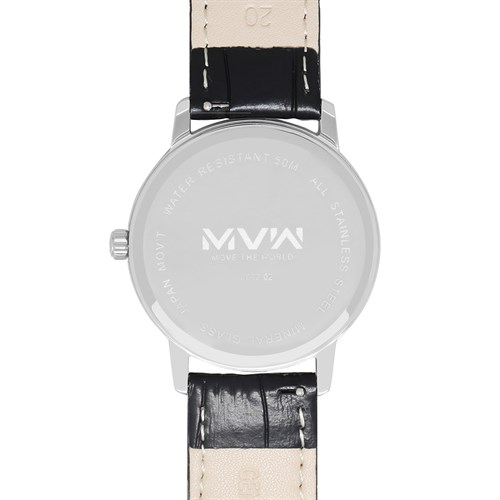 Đồng hồ MVW 40 mm Nam ML082-02 Màu Đen