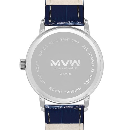 Đồng hồ MVW 43 mm Nam ML083-02 Màu Xanh