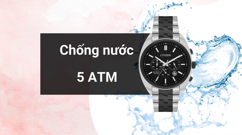 Khả năng kháng nước của mẫu đồng hồ Khả năng kháng nước của mẫu đồng hồ