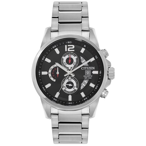 Đồng hồ Citizen 43 mm Nam AN3690-56E Màu Bạc