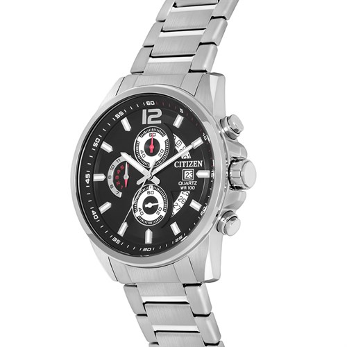 Đồng hồ Citizen 43 mm Nam AN3690-56E Màu Bạc