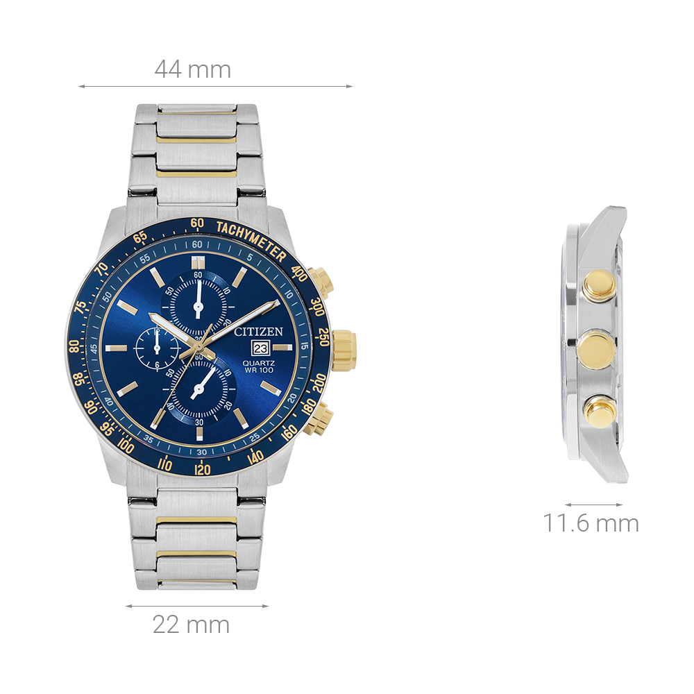 Đồng hồ Citizen 44 mm Nam AN3684-59L - 5