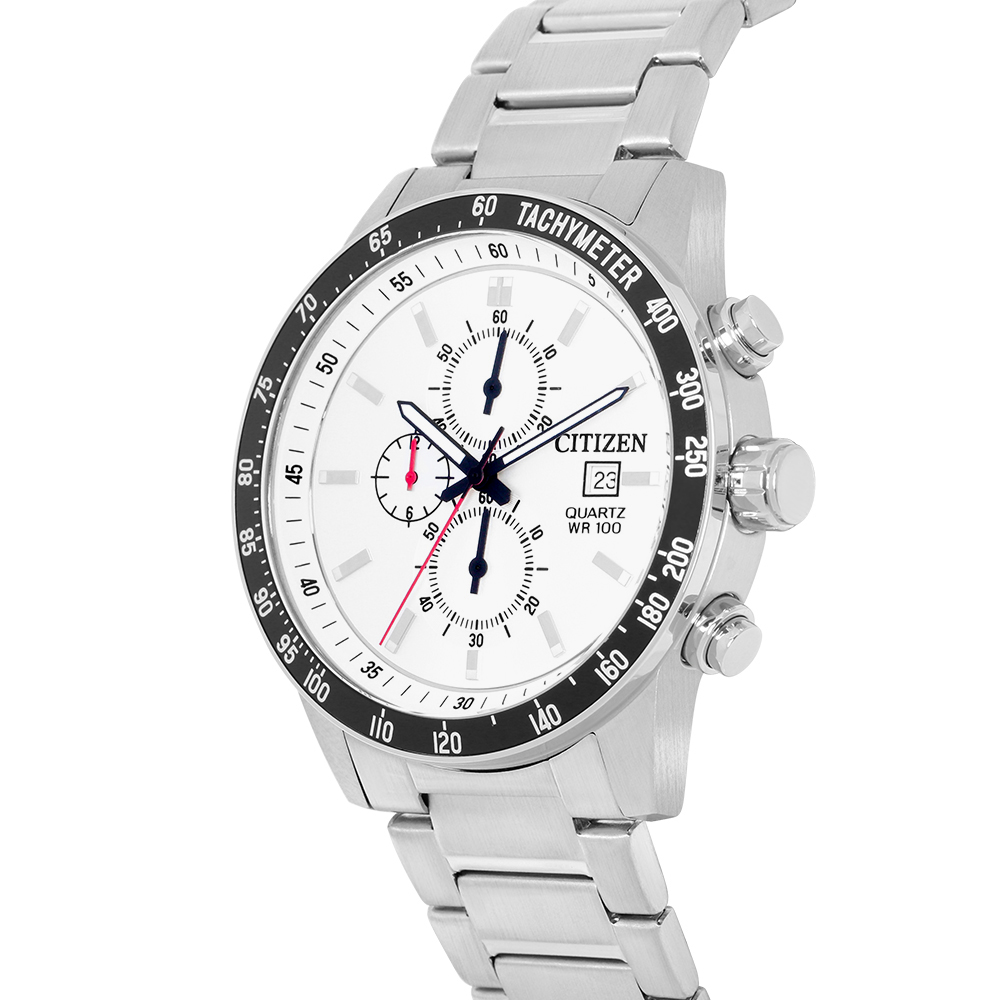 Đồng hồ Citizen 44 mm Nam AN3680-50A Màu Bạc