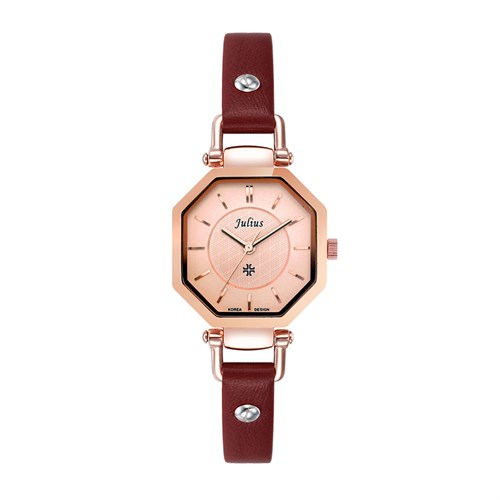 Đồng hồ Julius 28 mm Nữ JA-750C Màu Nâu