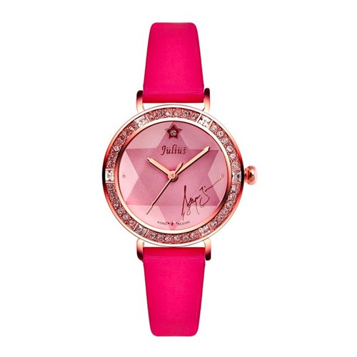 Đồng hồ Julius 30 mm Nữ JA-823D Màu Hồng