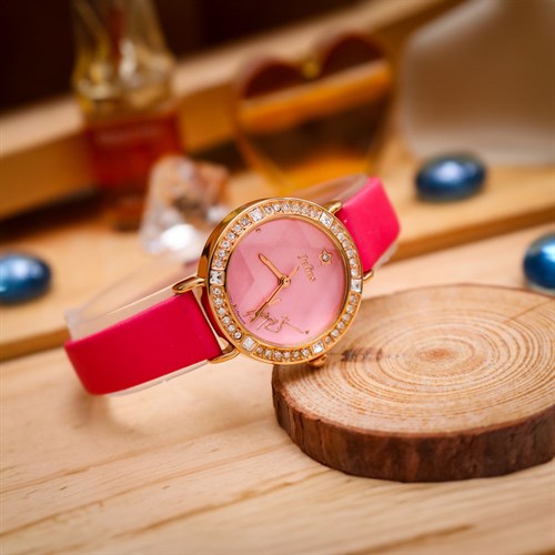 Đồng hồ Julius 30 mm Nữ JA-823D Màu Hồng