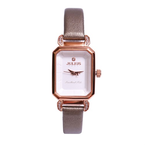 Đồng hồ Julius 21 x 38 mm Nữ JA-951F Màu Nâu