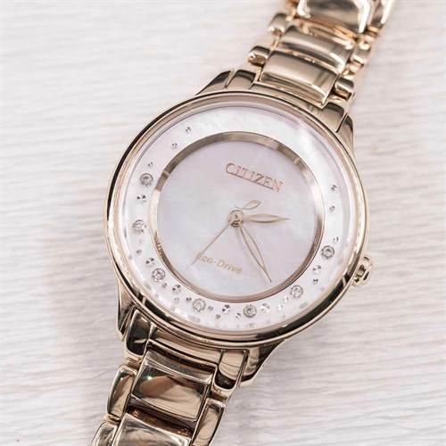 Đồng hồ Citizen L 30.4 mm Nữ EM0382-51D Màu Vàng Hồng