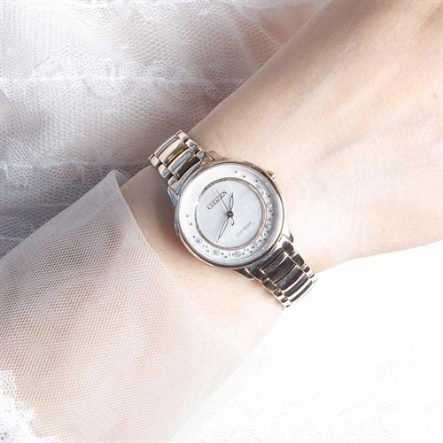 Đồng hồ Citizen L 30.4 mm Nữ EM0382-51D Màu Vàng Hồng