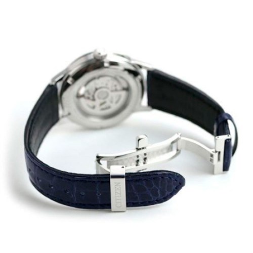 Đồng hồ Citizen Mechanical 41.3 mm Nam NB4020-11L Màu Xanh