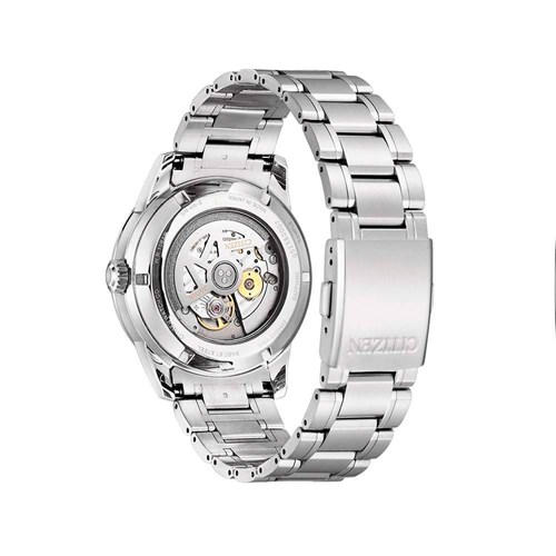 Đồng hồ Citizen Mechanical 40.5 mm Nam NB3001-53E Màu Bạc