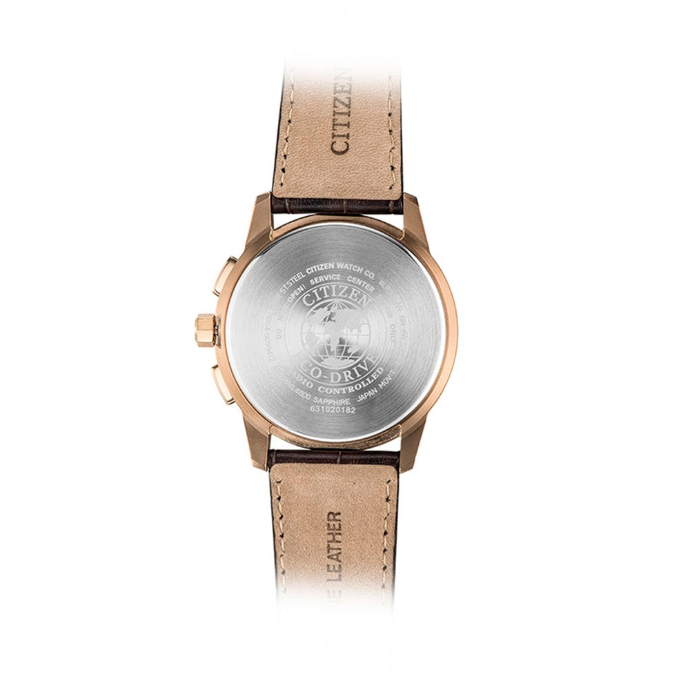 Đồng hồ Citizen 42.7 mm Nam AT8113-12H Màu Nâu