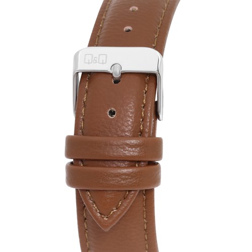Đồng hồ Q&Q 42 mm Nam A11A-001PY Màu Nâu