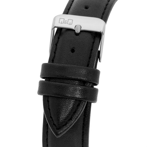 Đồng hồ Q&Q 42 mm Nam A11A-002PY Màu Đen