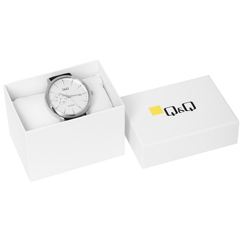 Đồng hồ Q&Q 42 mm Nam A12A-004PY Màu Đen