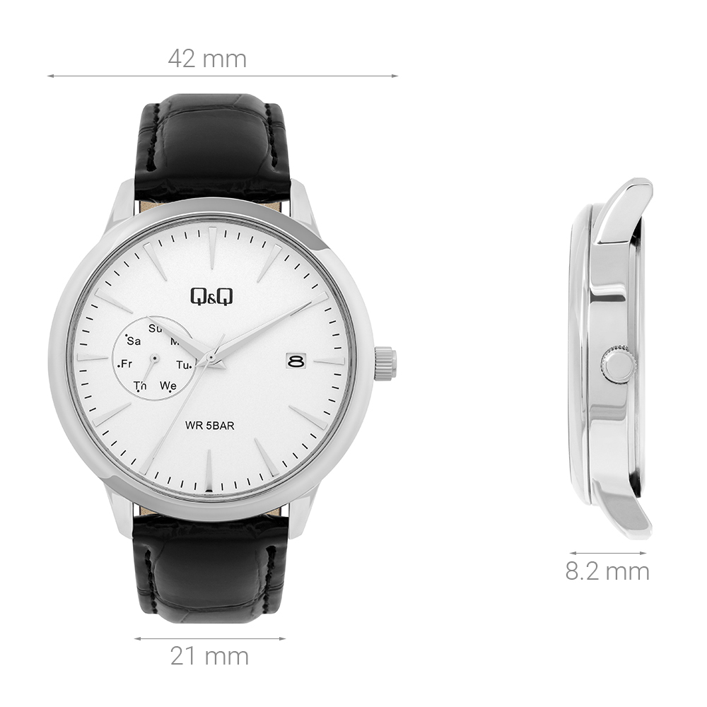 Đồng hồ Q&Q 42 mm Nam A12A-004PY - 6