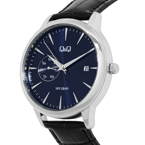 Đồng hồ Q&Q 42 mm Nam A12A-006PY Màu Đen