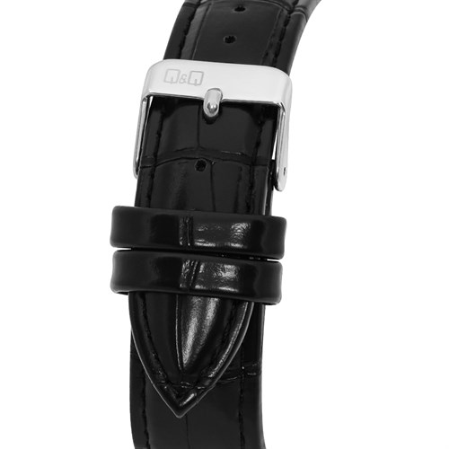 Đồng hồ Q&Q 42 mm Nam A12A-006PY Màu Đen