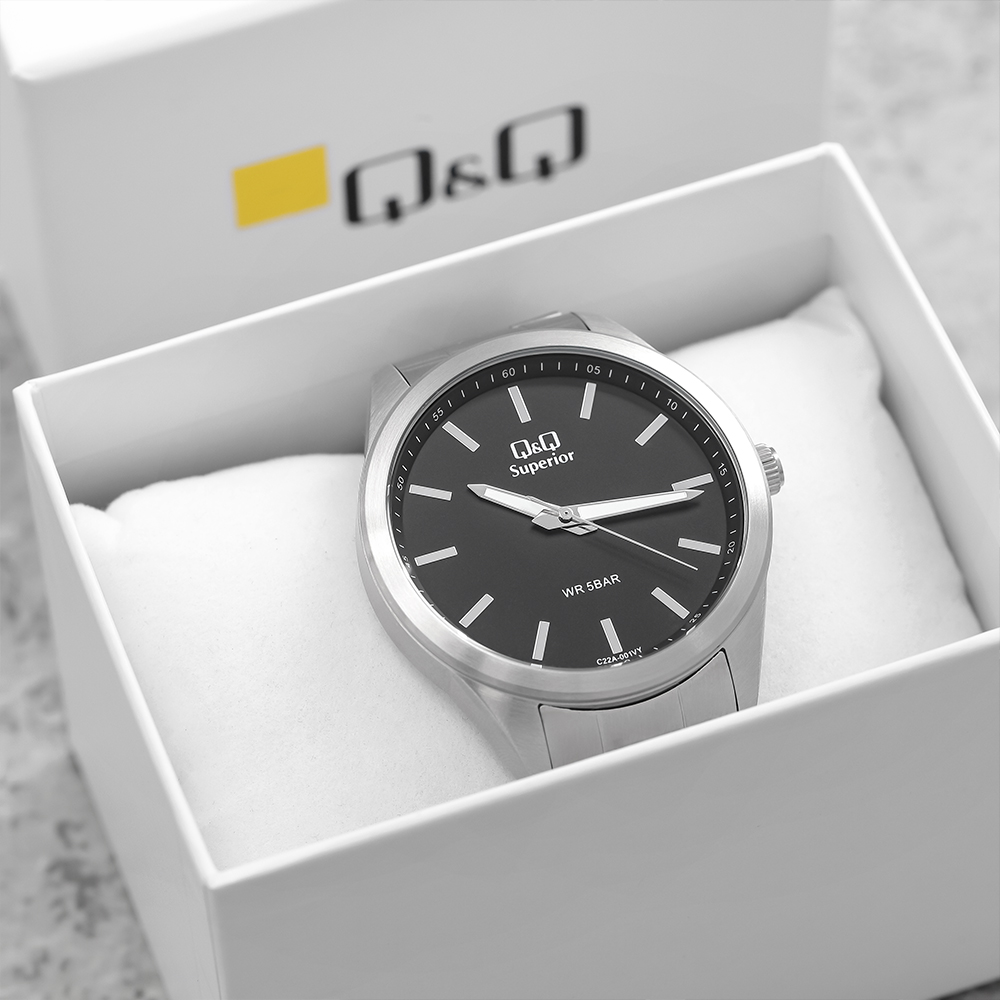 Đồng hồ Q&Q 44 mm Nam C22A-001VY
