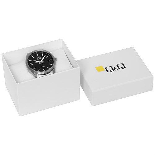 Đồng hồ Q&Q 44 mm Nam C22A-001VY Màu Bạc